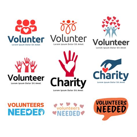 Volunteering Logos .